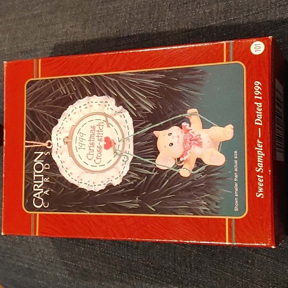 Carlton Cards NIB Sweet Sampler- Dated 1999